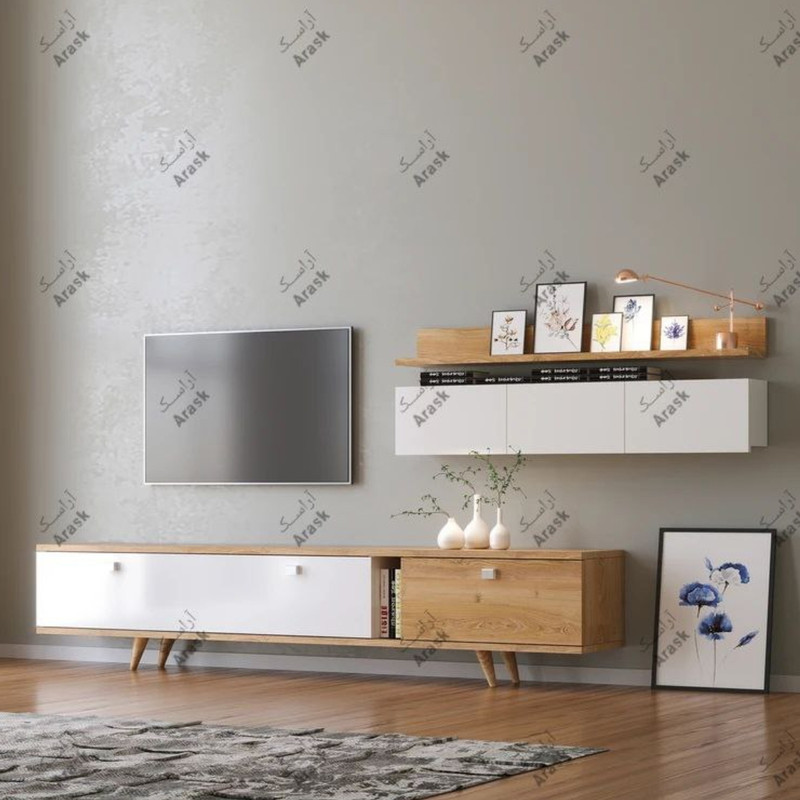 میز تلویزیون دیواری آراسک مدل AR 66