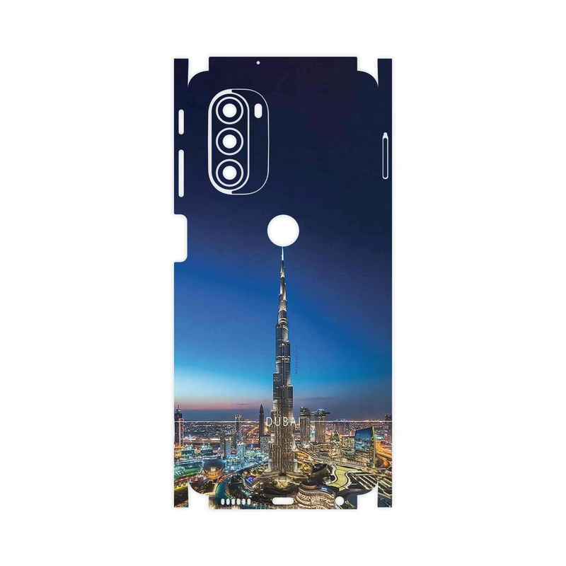 برچسب پوششی ماهوت مدل Dubai_City-FullSkin مناسب برای گوشی موبایل موتورولا Moto G51 5G