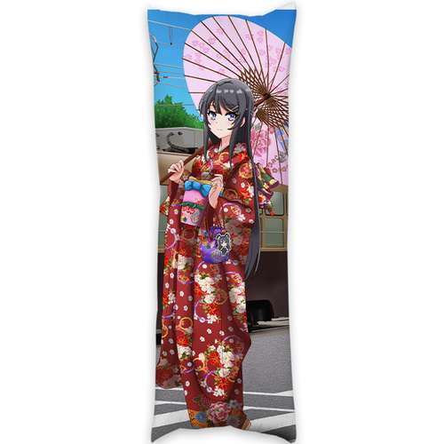 بالش طرح انیمه seishun buta yarou مدل Sakurajima Mai