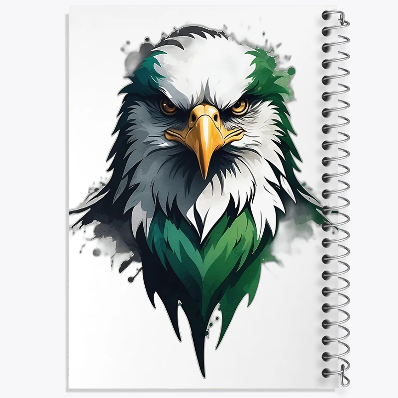 دفتر نقاشی 50 برگ خندالو طرح عقاب کد N5119