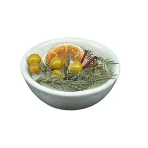 شمع دست ساز مدل کاسه ای طرح جنگل