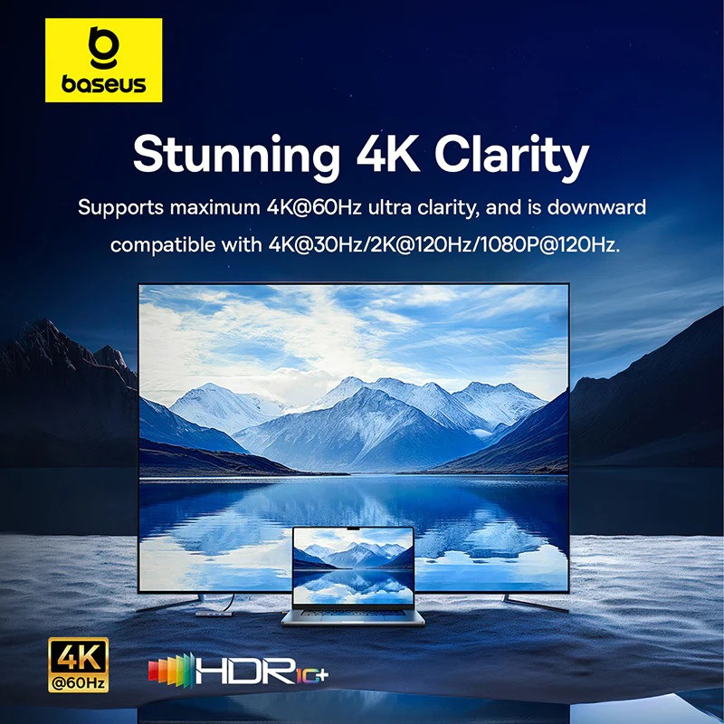 هاب 10 پورت USB-C بیسوس مدل B-C811