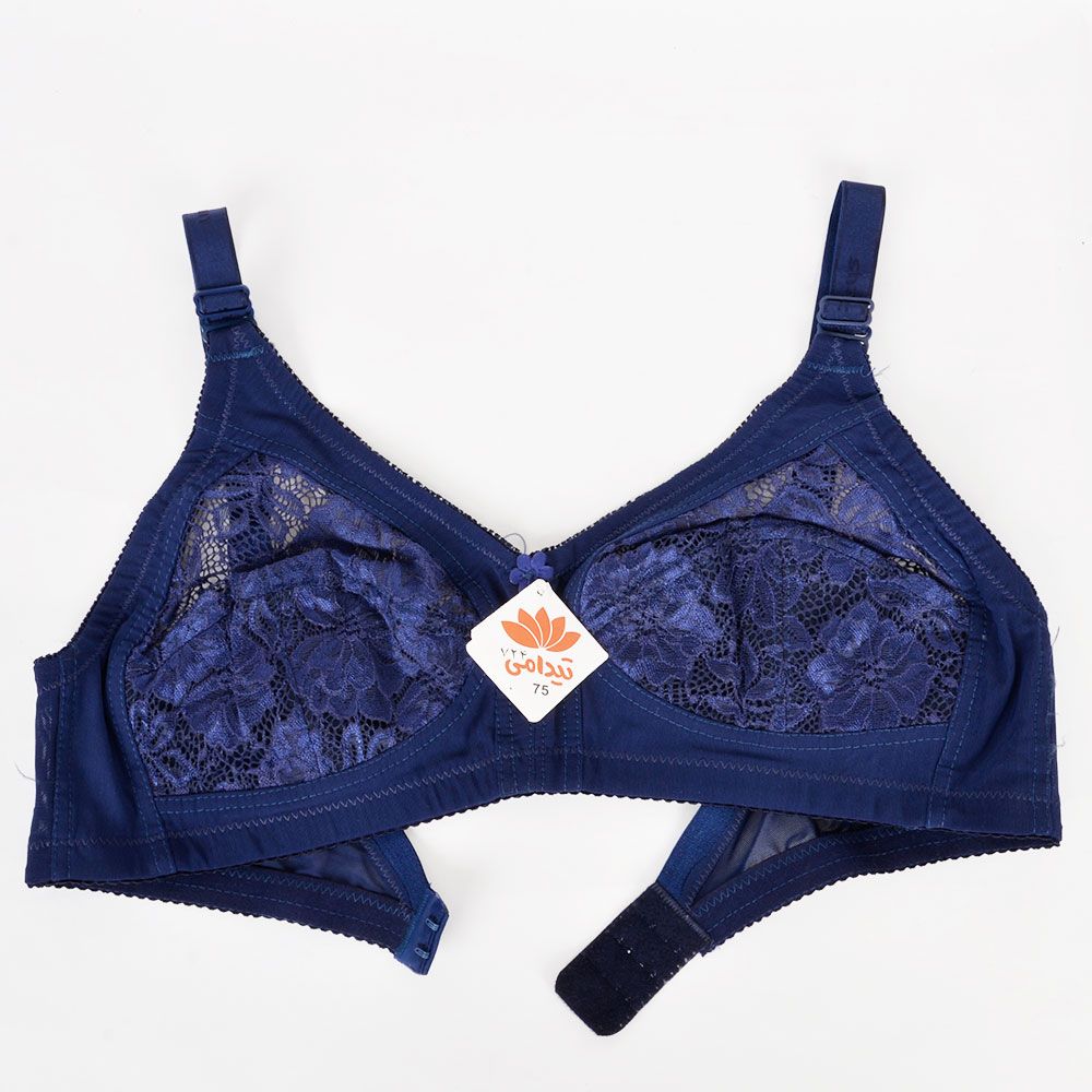 سوتین زنانه تیدامی 724 مدل 340019914 گیپور رنگ سورمه ای -  - 3