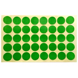 برچسب مدل گرد كد Green-01 بسته 50 عددي