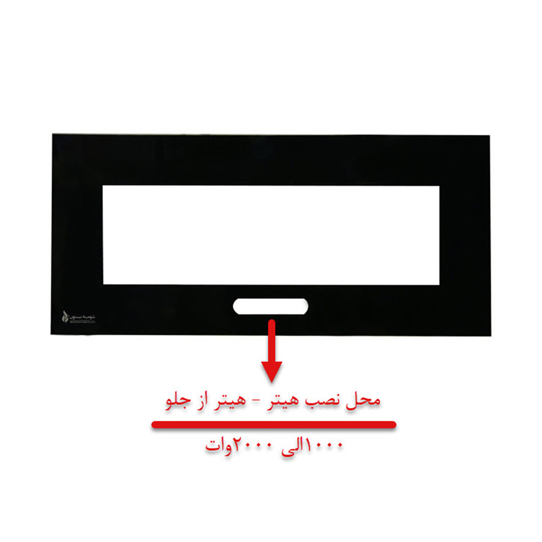 شومینه دیواری برقی شومینه بیستون مدل C.Z_180_L2.bs