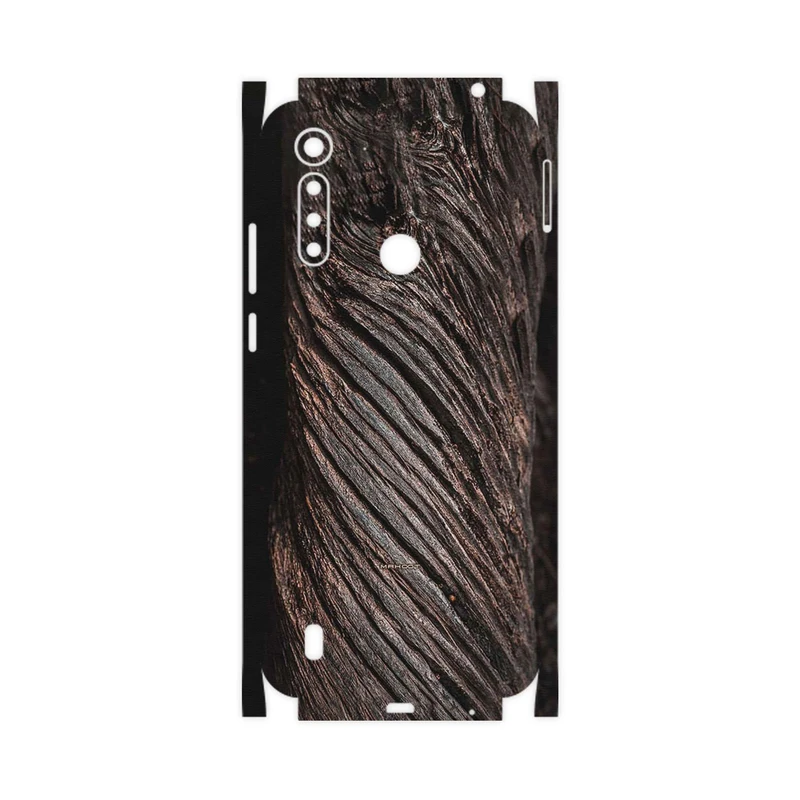 برچسب پوششی ماهوت مدل Wood Texture 9-FullSkin مناسب برای گوشی موبایل موتورولا Moto G8 Power Lite