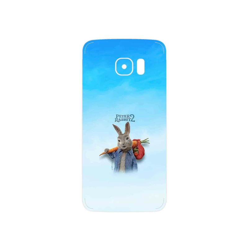 برچسب پوششی ماهوت مدل Peter Rabbit مناسب برای گوشی موبایل سامسونگ Galaxy S7 Edge
