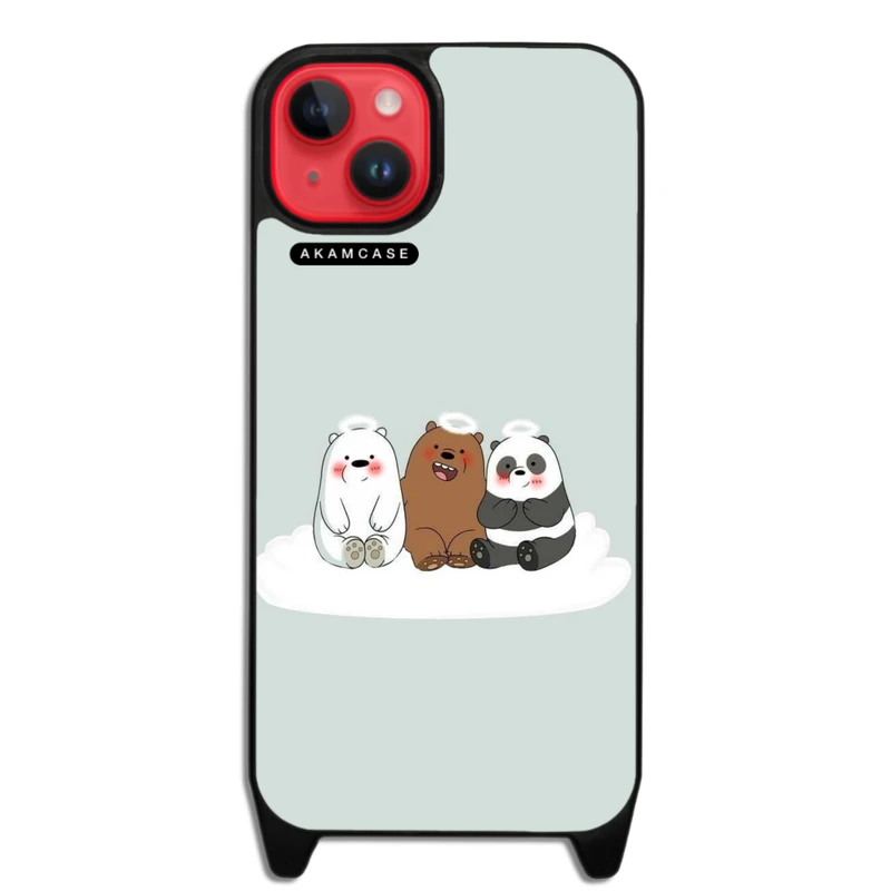 کاور آکام مدل AMCWLA14PLUS-BARE BEAR15 مناسب برای گوشی موبایل اپل iPhone 14 Plus