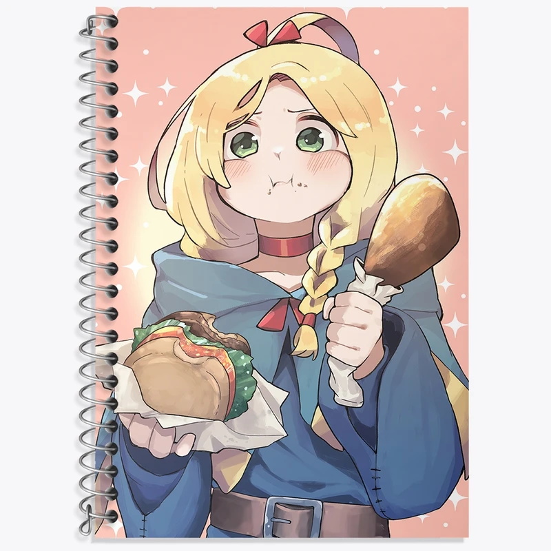 دفتر لغت 50 برگ خندالو طرح مارسیل انیمه خوشمزه در سیاه چال کد 35938