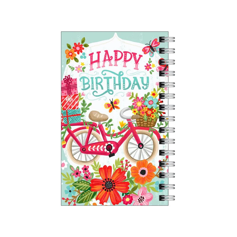 دفترچه یادداشت مدل to do list طرح پترن تولدت مبارک کد 7840013