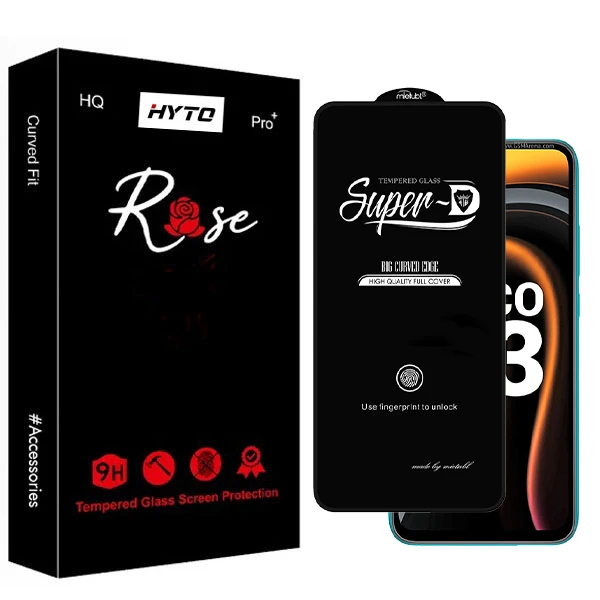 محافظ صفحه نمایش هیتو مدل Rose SuperD Shield مناسب برای گوشی موبایل شیائومی redmi A9 / poco C3