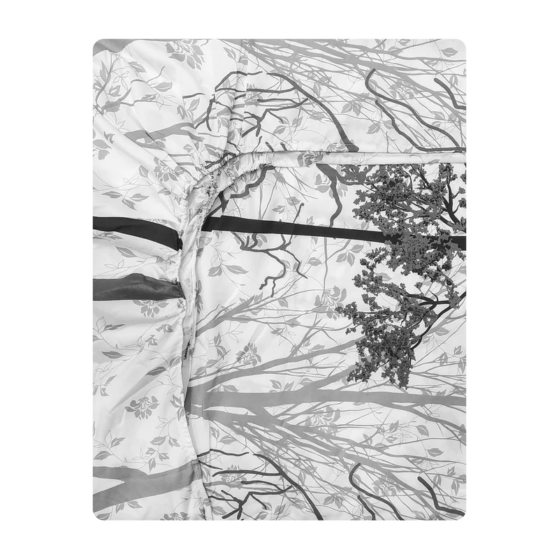 ملحفه آدنو مدل رهام کد IR160 دونفره سایز 140x200 سانتی متر