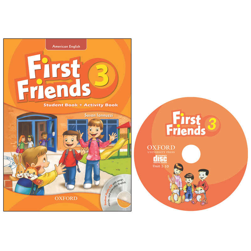 کتاب American English First Friends 3 اثر Susan Iannuzzi انتشارات oxford