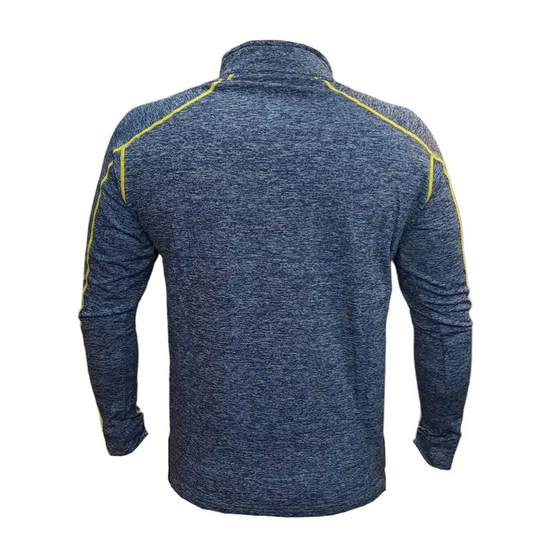 تی شرت ورزشی مردانه مدل نیم زیپ