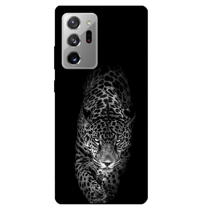 کاور مگافون طرح پلنگ مدل 1879 مناسب برای گوشی موبایل سامسونگ Galaxy Note 20 Ultra 4G / 5G    