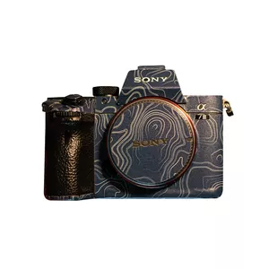 برچسب پوششی دوربین مدل توپوگرافی مناسب برای دوربین عکاسی سونی Sony Alpha 7 III