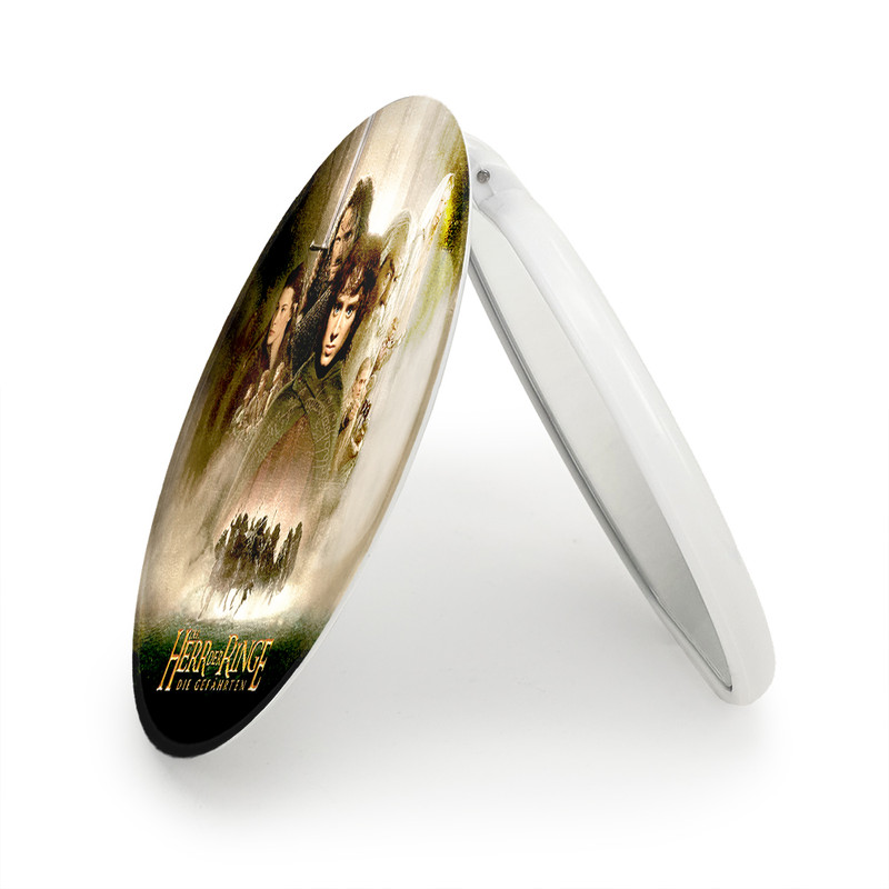 آینه جیبی خندالو طرح ارباب حلقه ها Lord of the Rings مدل تاشو کد 4553