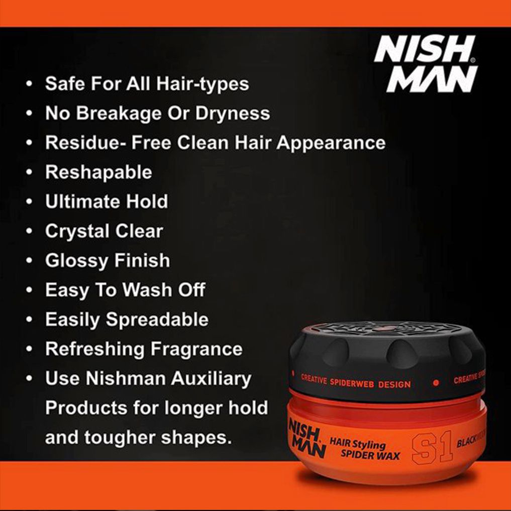واکس مو نیشمن سری Spider مدل Curls حجم 150 میلی لیتر -  - 3
