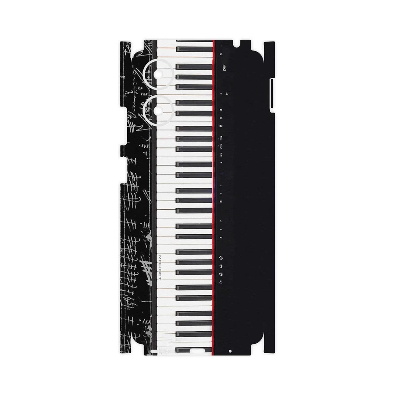 برچسب پوششی ماهوت مدل Piano_Instrument-FullSkin مناسب برای گوشی موبایل موتورولا Moto G04