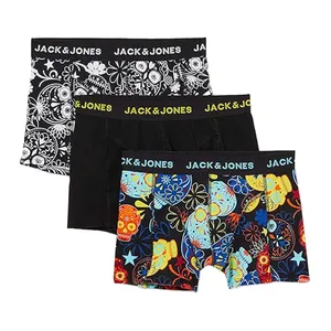 شورت پسرانه جک اند جونز مدل TRU NKS3 NOOS JNR STYLE NO 12189220 مجموعه 3 عددی