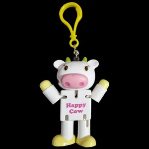 جاکلیدی دخترانه مدل فانتزی گاو COW128