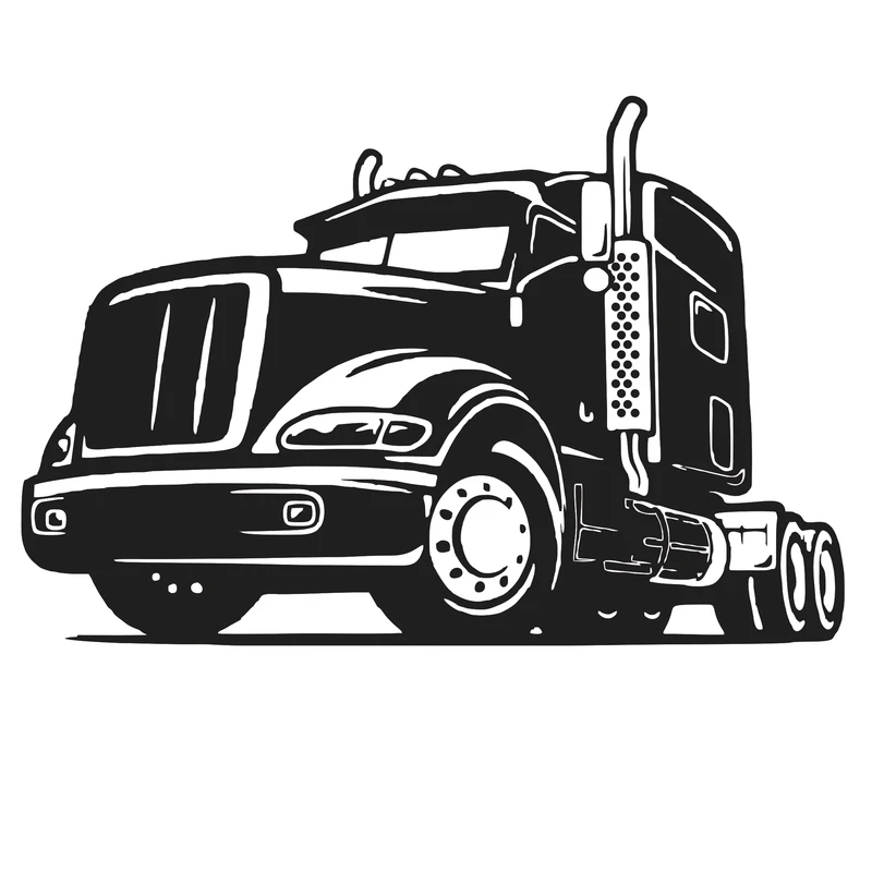 برچسب بدنه خودرو لیزارد مدل اسپورت طرح ماشین سنگین کد LZD-879