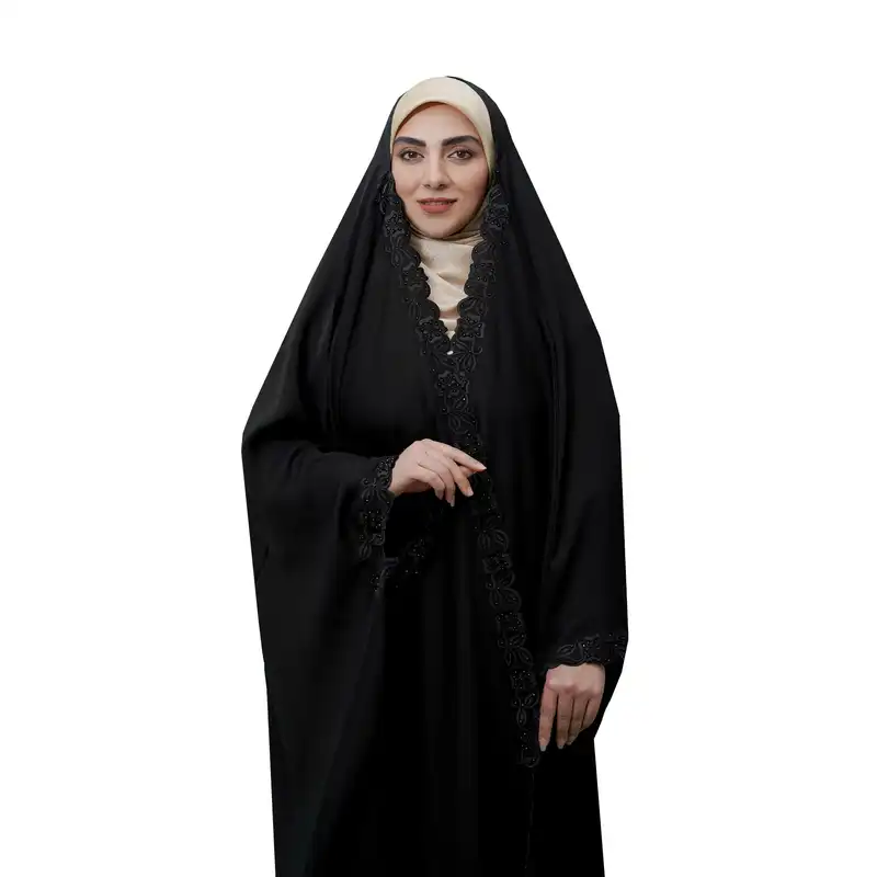 چادر عبایی مدل نسترن