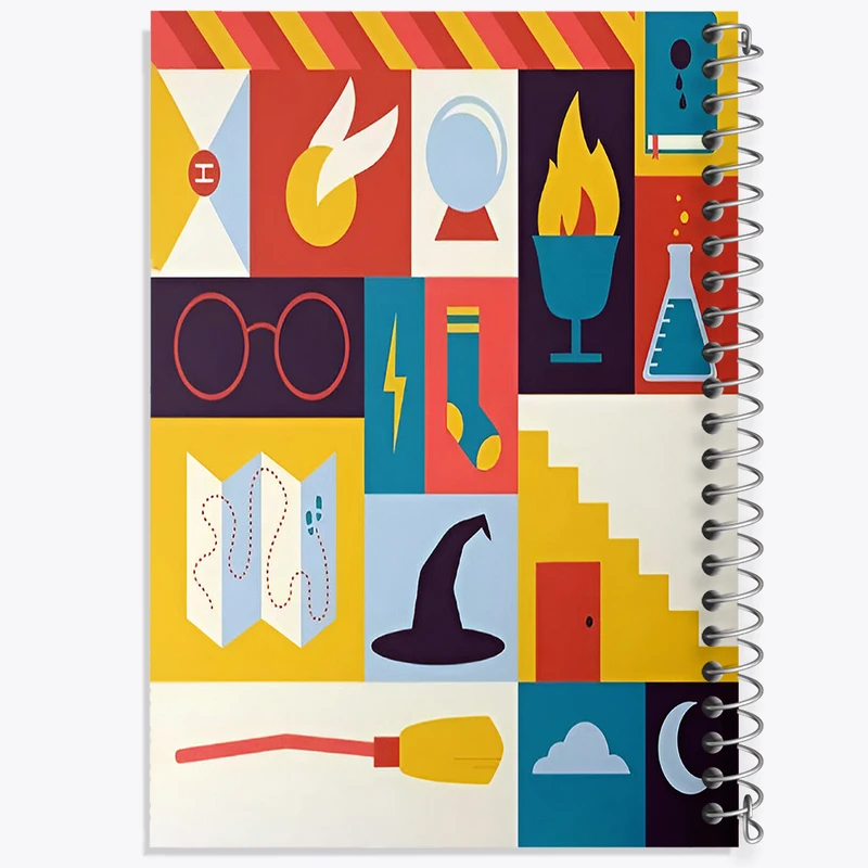 دفتر مشق 100 برگ خندالو طرح هری پاتر (Harry Potter) کد N3146