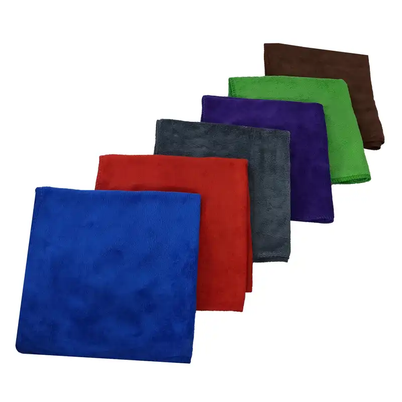 دستمال نظافت خودرو مدل میکروفایبر بسته 2 عددی