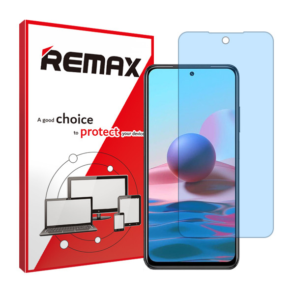 محافظ صفحه نمایش آنتی بلو ریمکس مدل HyBLU مناسب برای گوشی موبایل شیائومی Redmi Note 10S