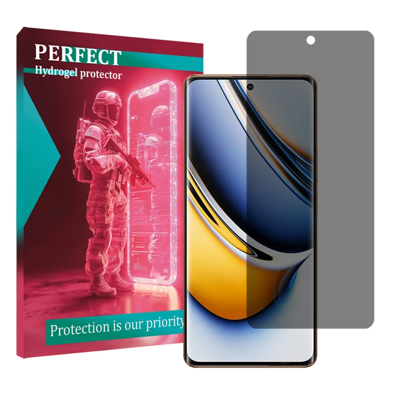 محافظ صفحه نمایش حریم شخصی پرفکت مناسب برای گوشی موبایل ریلمی 11 Pro Plus