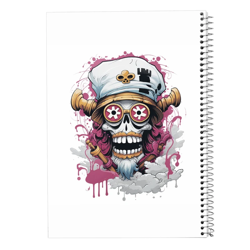 دفتر مشق 100 برگ مدوپد مدل وان پیس One Piece کد DF11596