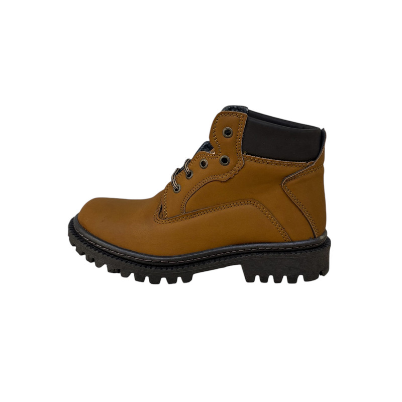 نیم بوت مردانه مدل NMKN 297 هورس رنگ خردلی