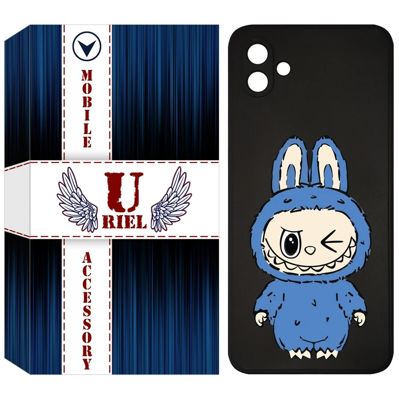 کاور یوریل مدل KSH کد 116 طرح عروسک لبوبو مناسب برای گوشی موبایل سامسونگ Galaxy A05