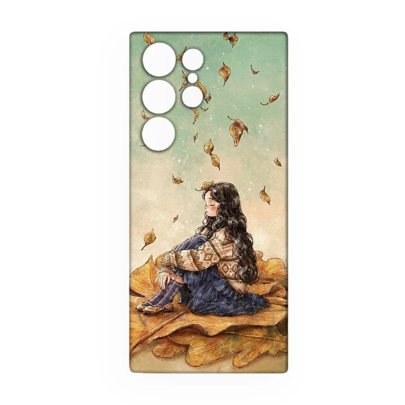 کاور طرح دخترانه کد 66 مناسب برای گوشی موبایل سامسونگ Galaxy S25 Ultra