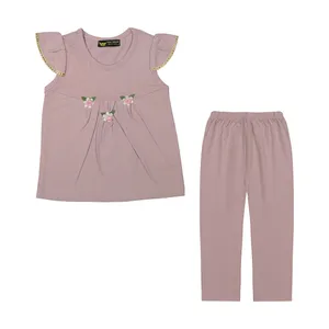 ست بلوز و شلوار دخترانه خرس کوچولو مدل 2011302-60