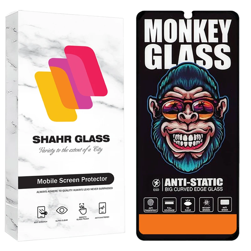 محافظ صفحه نمایش شهر گلس مدل MONS مناسب برای گوشی موبایل  سامسونگ Galaxy A15 4G / Galaxy A15 5G 