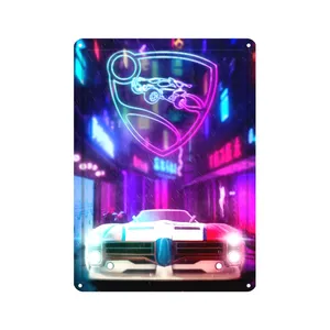 دیوارکوب مدل بازی راکت لیگ کد س 1396 rocket league