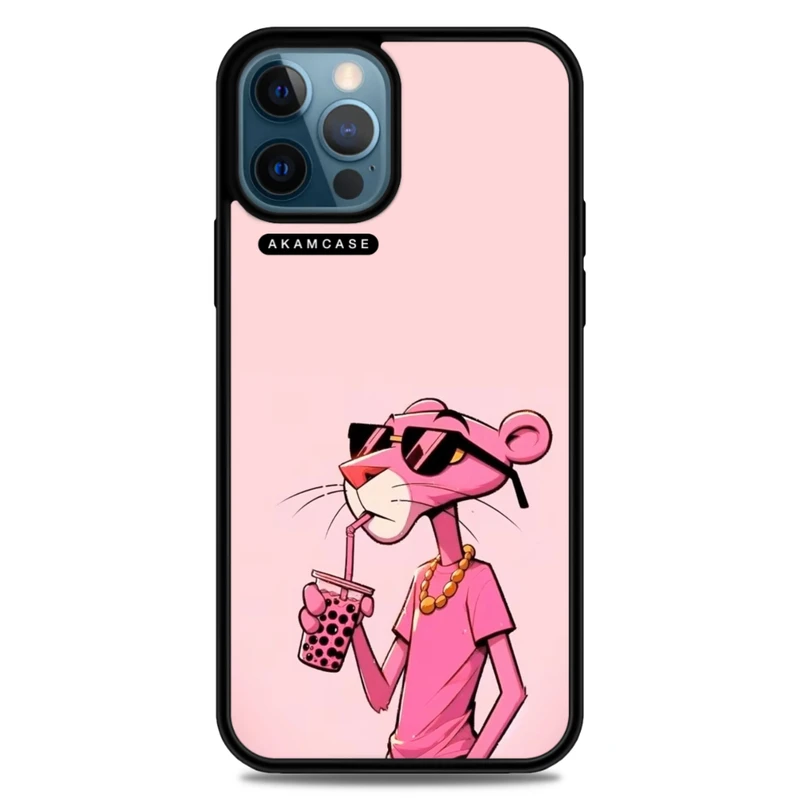 کاور آکام مدل AMC-WA12PROMAX-PINK PANTHER2 مناسب برای گوشی موبایل اپل iPhone 12 Pro Max