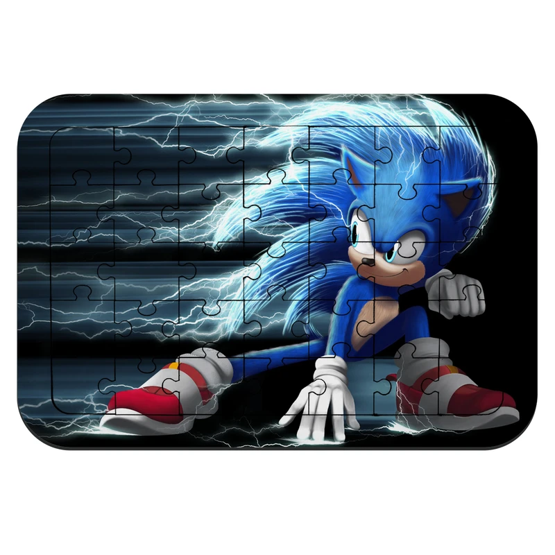 پازل 35 تکه طرح سونیک خارپشت مدل NI1837