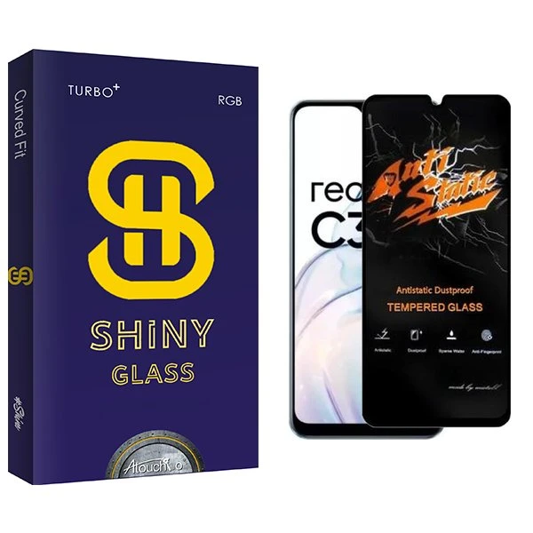 محافظ صفحه نمایش آتوچبو مدل Shiny Antistatic مناسب برای گوشی موبایل ریلمی C30s