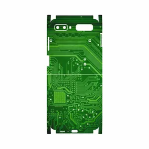 MAHOOT Green-Printed-Circuit-Board-FullSkin Cover Sticker for Samsung Galaxy Z Flip