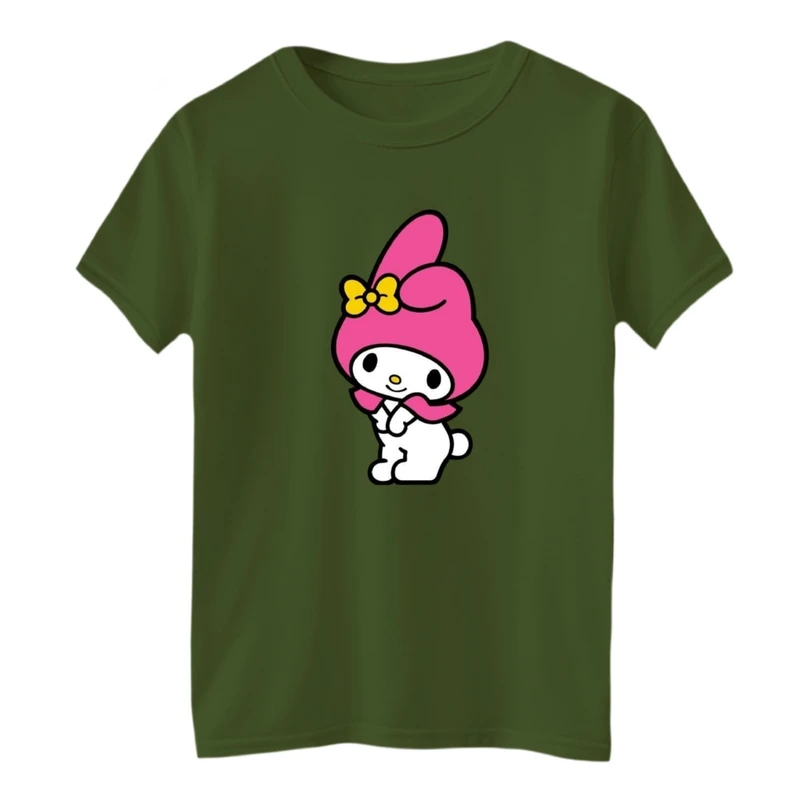 تی‌شرت لانگ آستین کوتاه بچگانه مدل ملودی کد 002