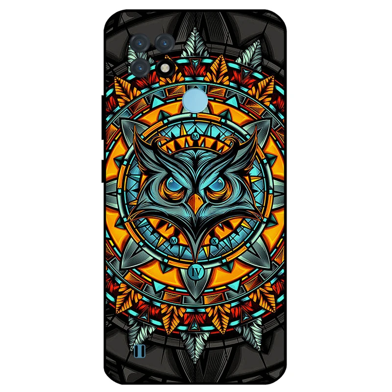 کاور مگافون طرح جغد مدل 1903 مناسب برای گوشی موبایل ریلمی C21    