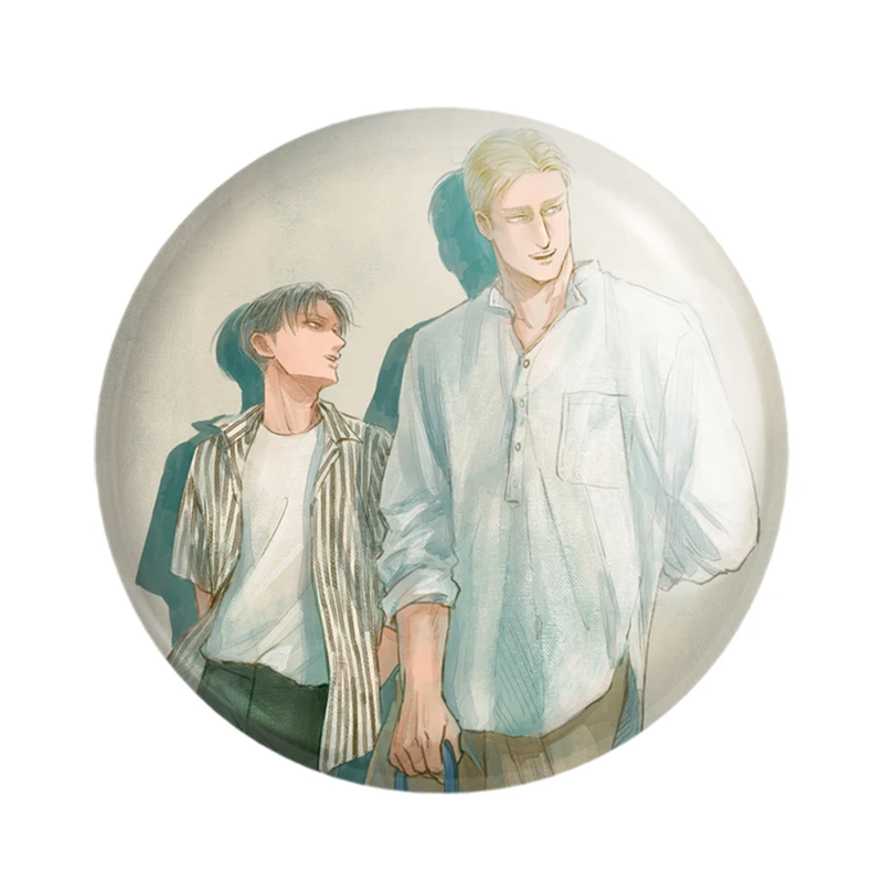 مگنت خندالو مدل اروین و لیوای انیمه اتک آن تایتان Attack on Titan کد 18618