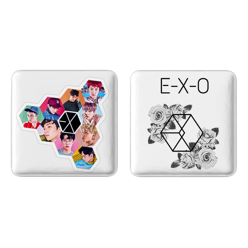 مگنت خندالو مدل گروه اکسو EXO کد 25272534 مجموعه 2 عددی
