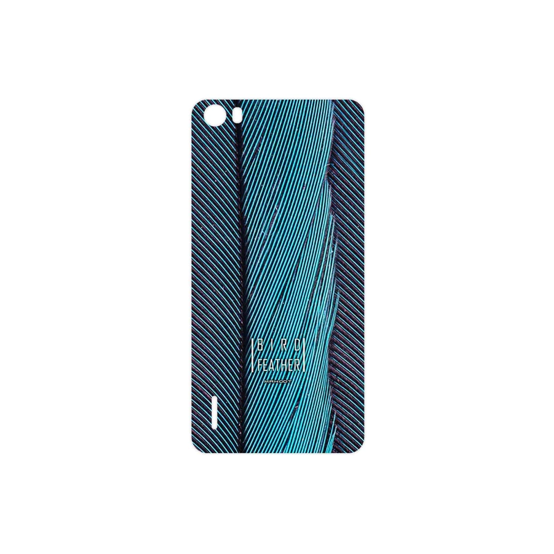 برچسب پوششی ماهوت مدل Turquoise feathers مناسب برای گوشی موبایل آنر 6