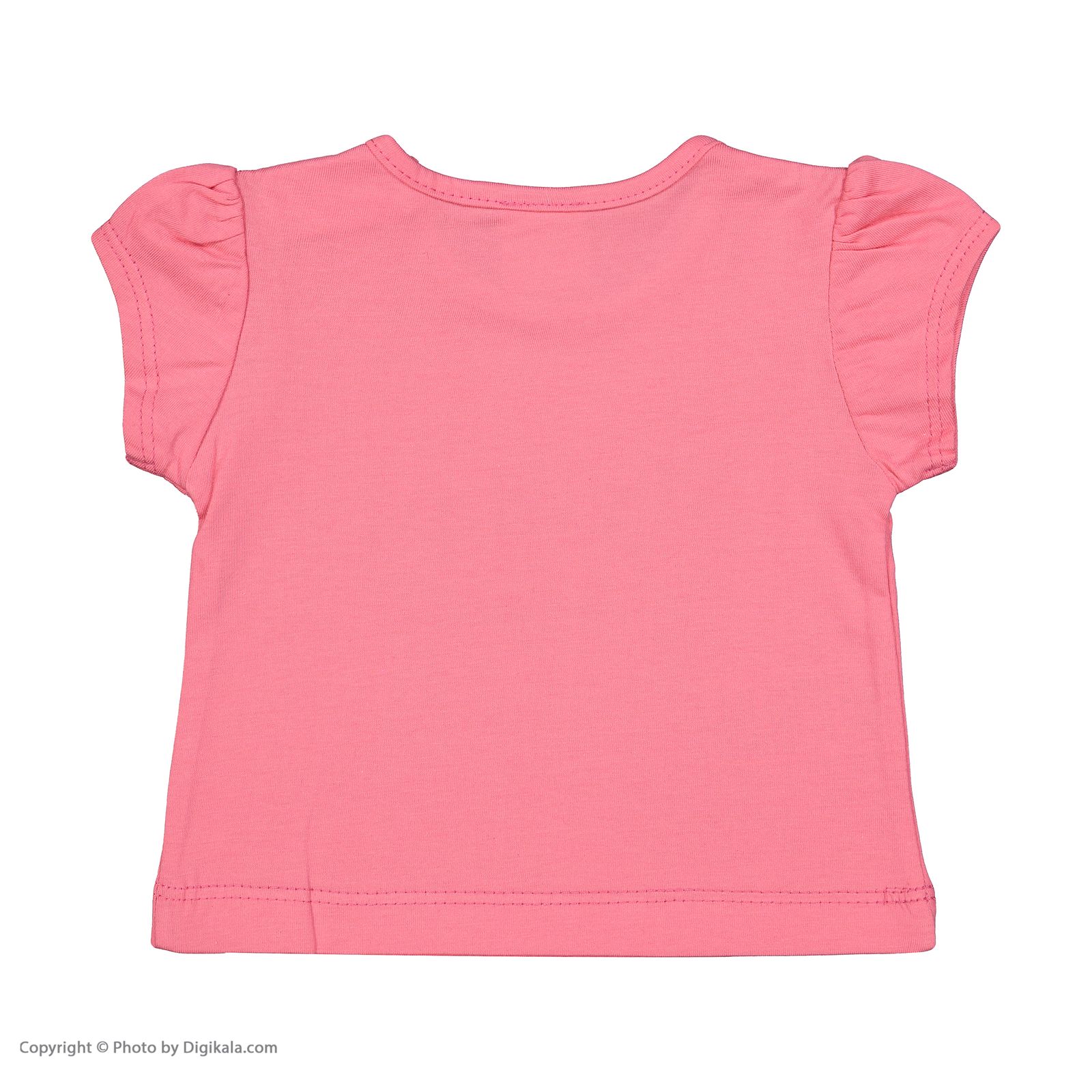 تی شرت آستین کوتاه نوزادی دخترانه جی بی جو مدل 70202-87 -  - 3
