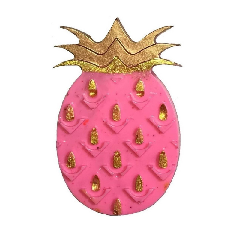 گل سینه زنانه مدل آناناس