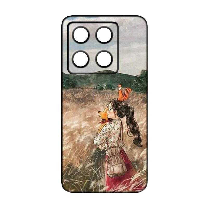 کاور طرح دخترانه کد 228 مناسب برای گوشی موبایل شیائومی 14T